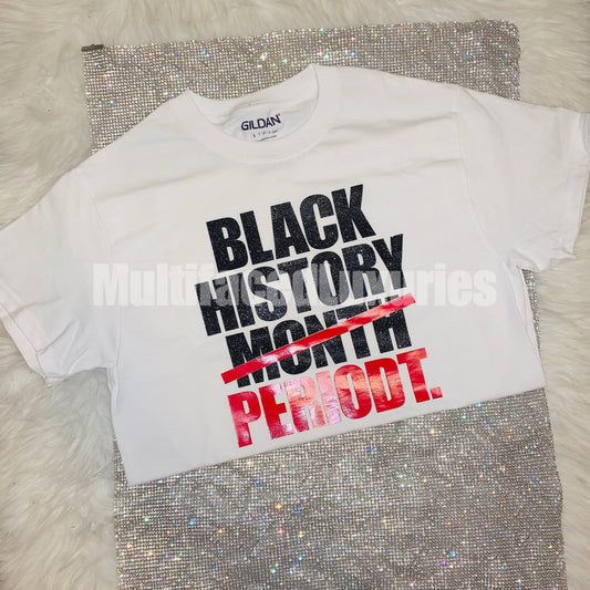 Camiseta de historia negra PERIODO