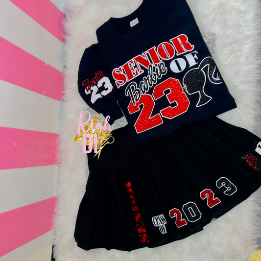 Conjunto de Barbie Senior con FALDA 2024