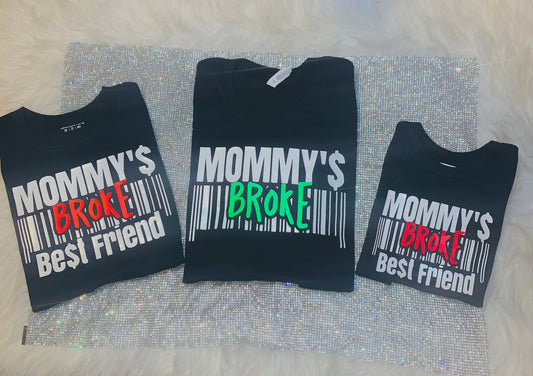 Camiseta infantil "Mamá arruinada"