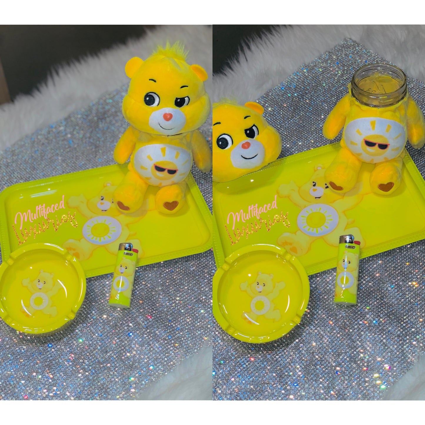 Care Bears Rolling tray/Stash Jar set