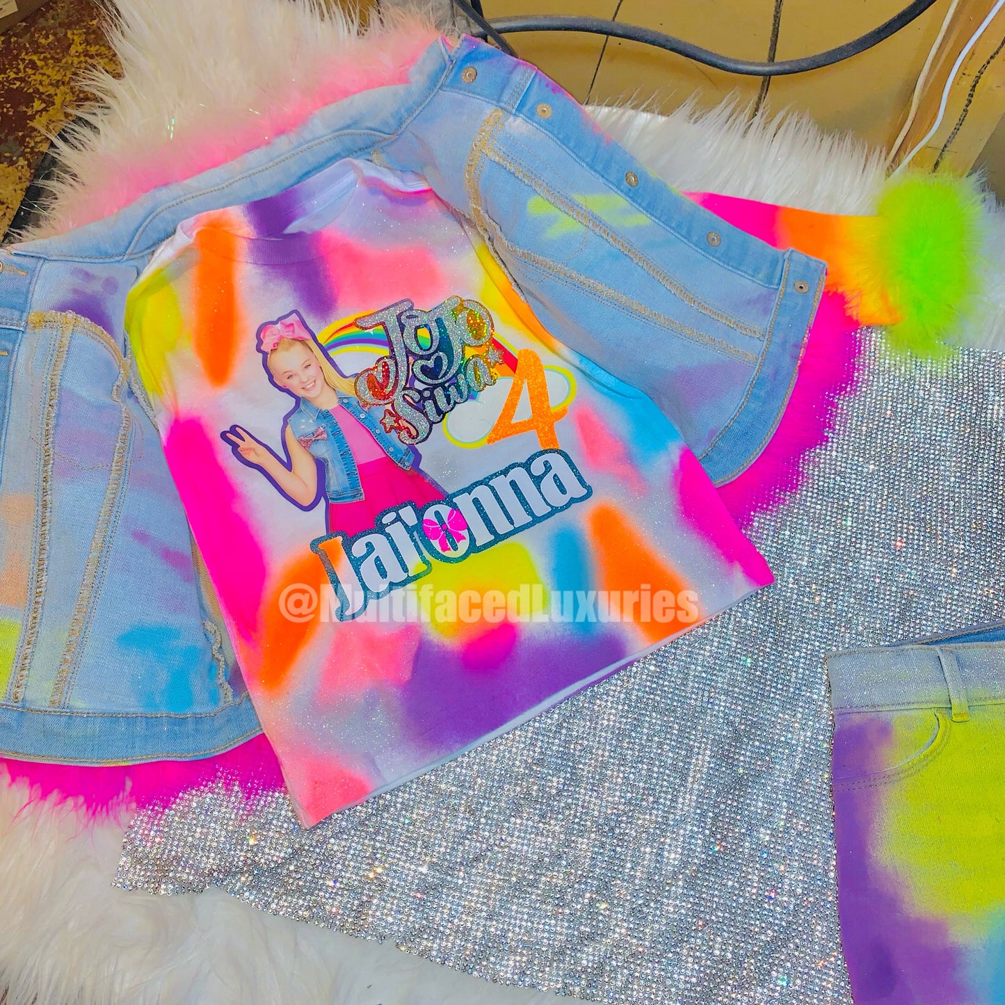 Conjunto vaquero de JoJo Siwa