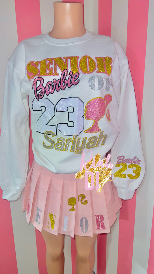 Conjunto de Barbie Senior con FALDA SENIOR