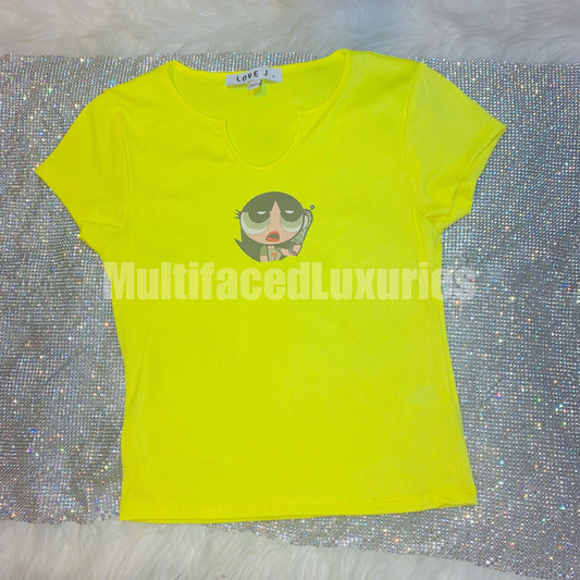 Buttercup Aesthetic Crop Top
