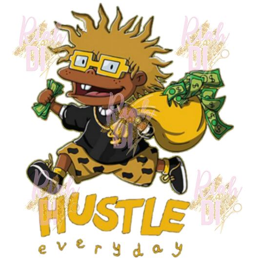 Chuckie Hustle todos los días PNG