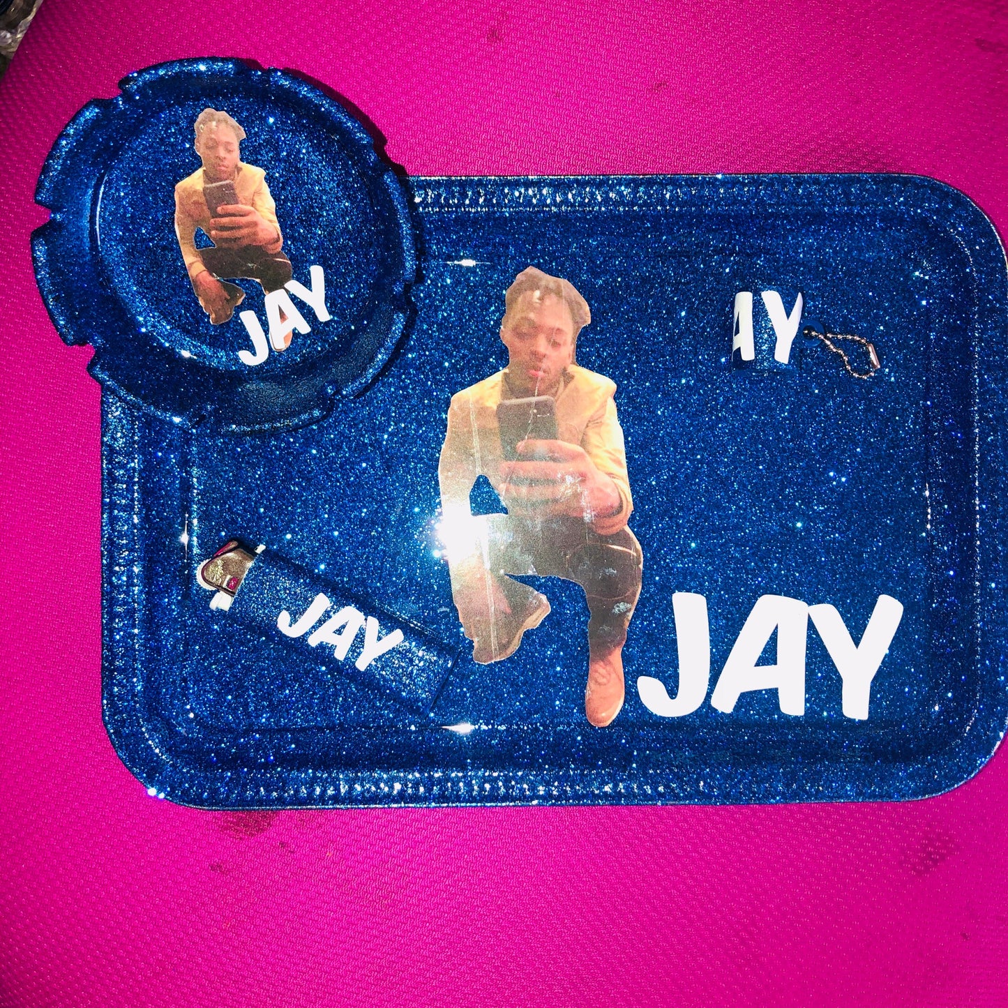 Rolling Tray Set
