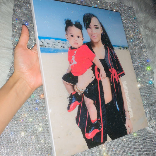 11x14 Glitter Photo Canvas