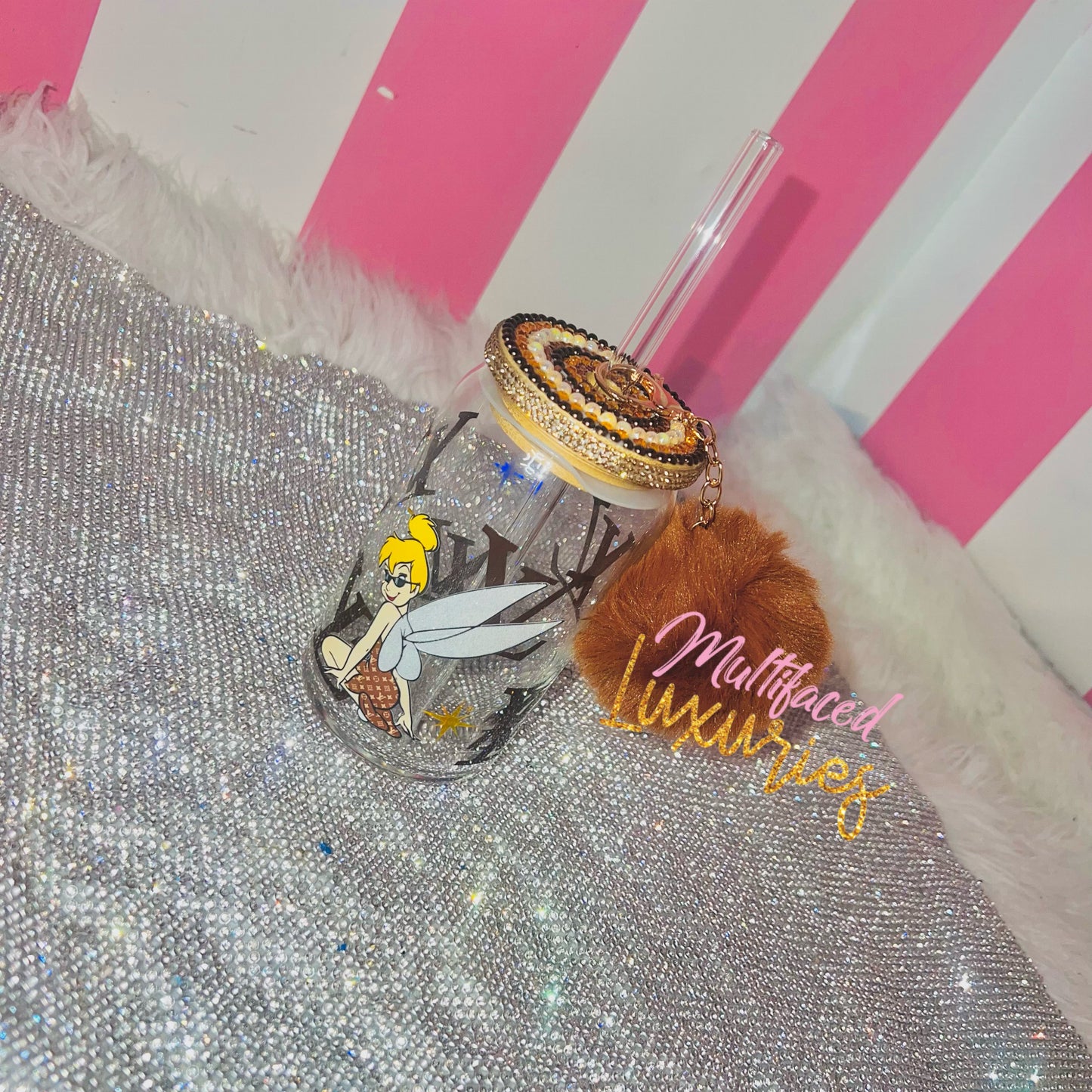 Vaso de cristal Tinkerbell Lux