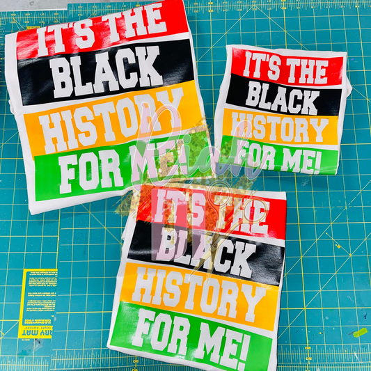 Es la camiseta de la historia negra