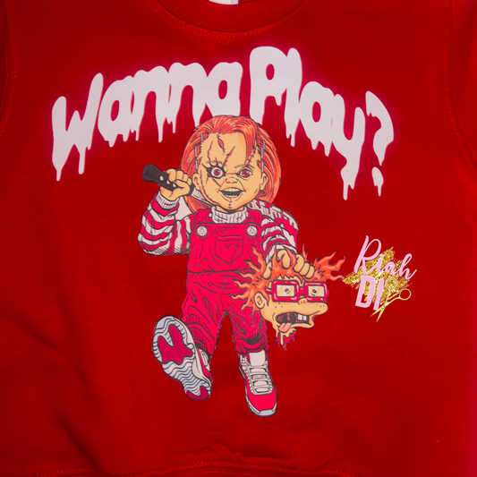 Sudadera Chucky Behead Chuckie Cherry 11