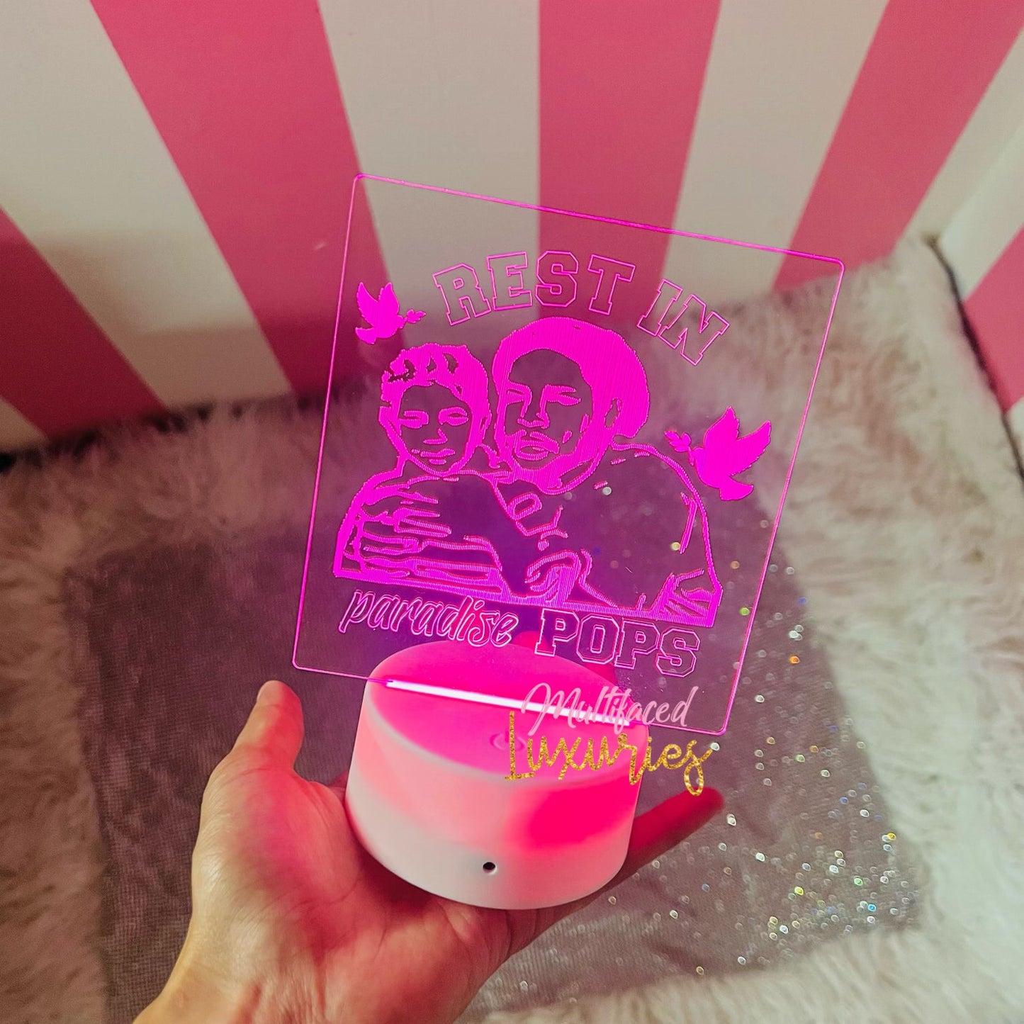 Placa LED grabada 