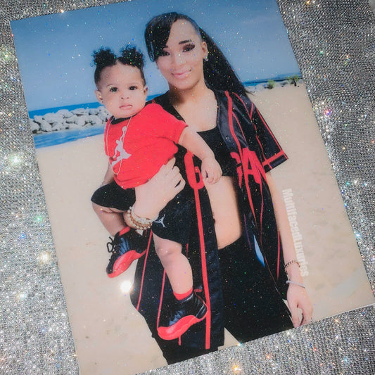 11x14 Glitter Photo Canvas