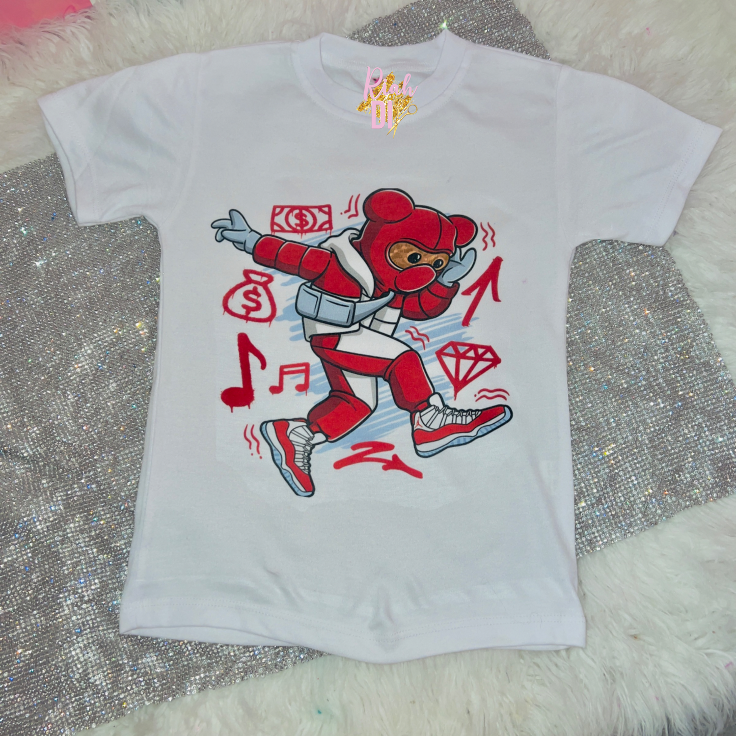 Breakdancing Bear Tee