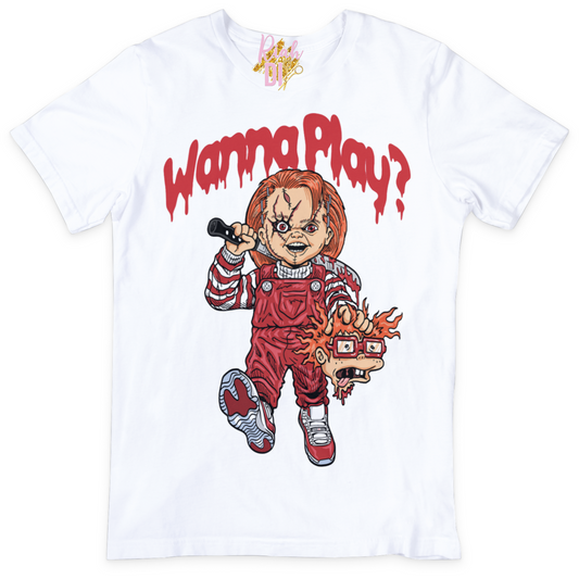 Camiseta Chucky Chuckie Head Cherry 11
