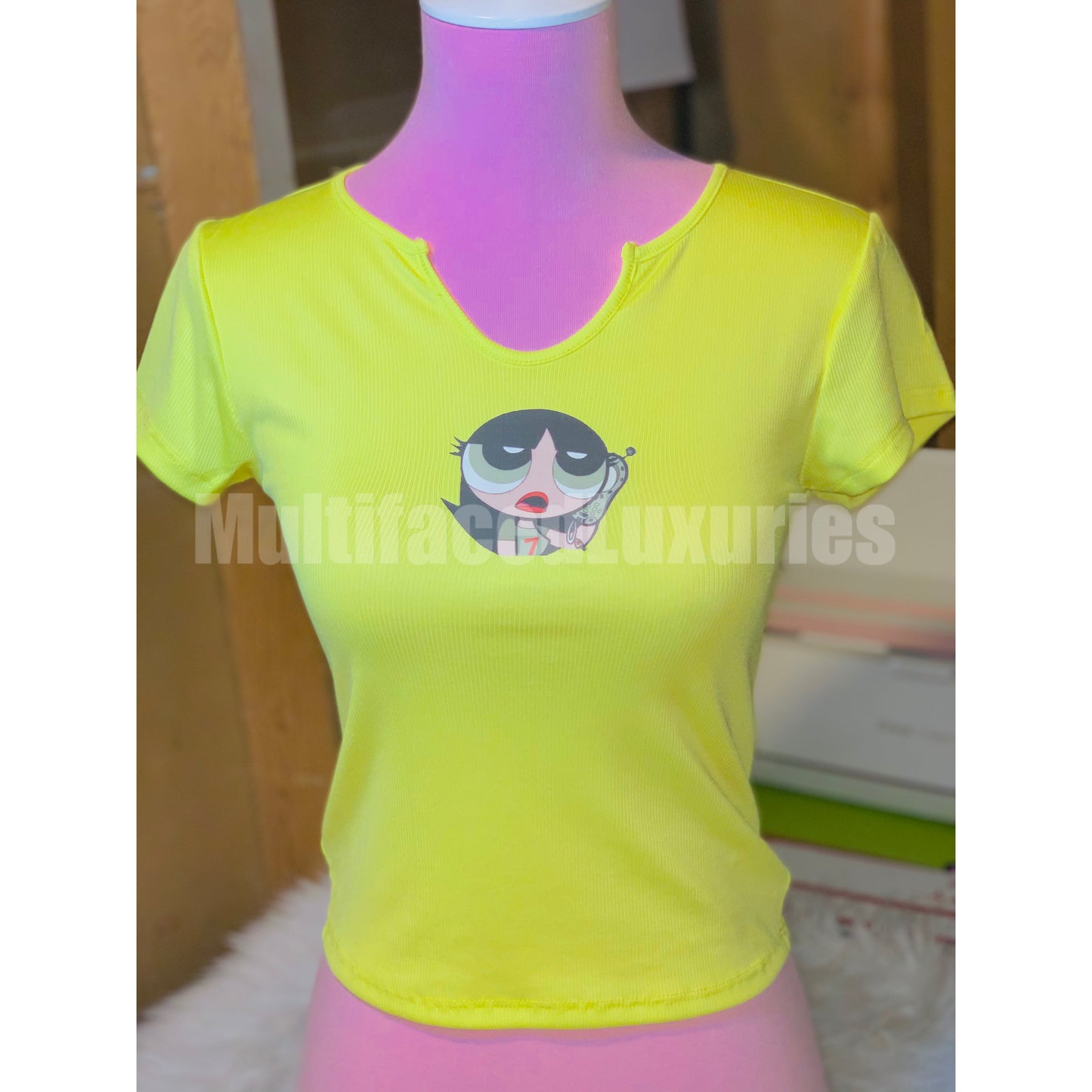 Buttercup Aesthetic Crop Top