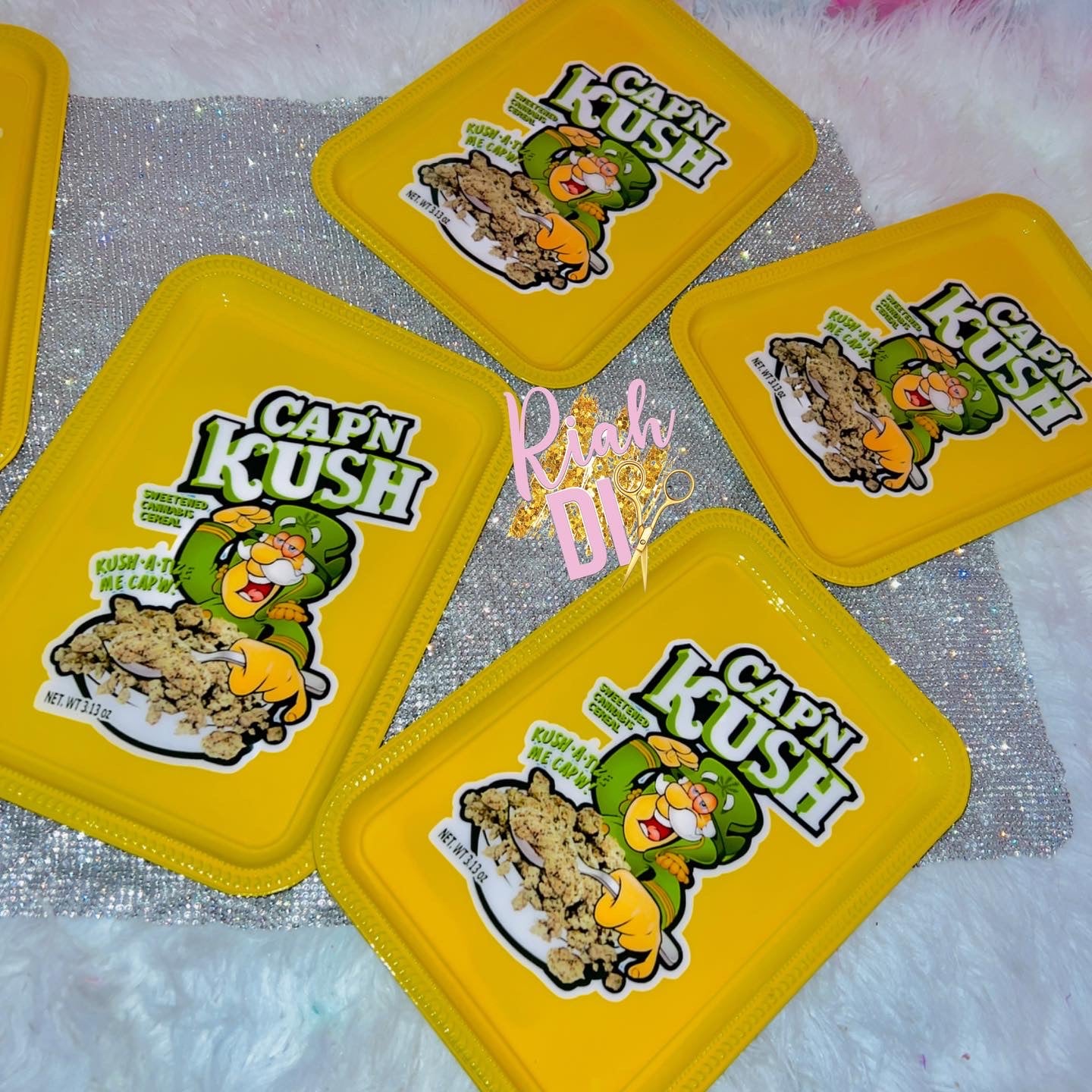 Cap'n Kush Rolling Tray