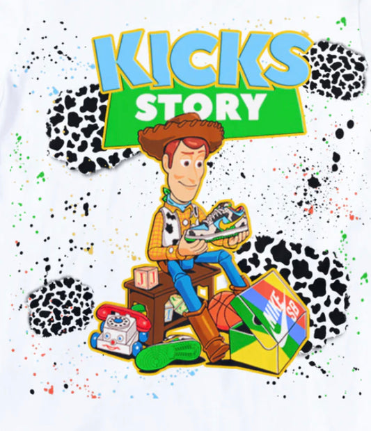 Impresión por sublimación de la historia de las zapatillas Woody Chunky Dunky