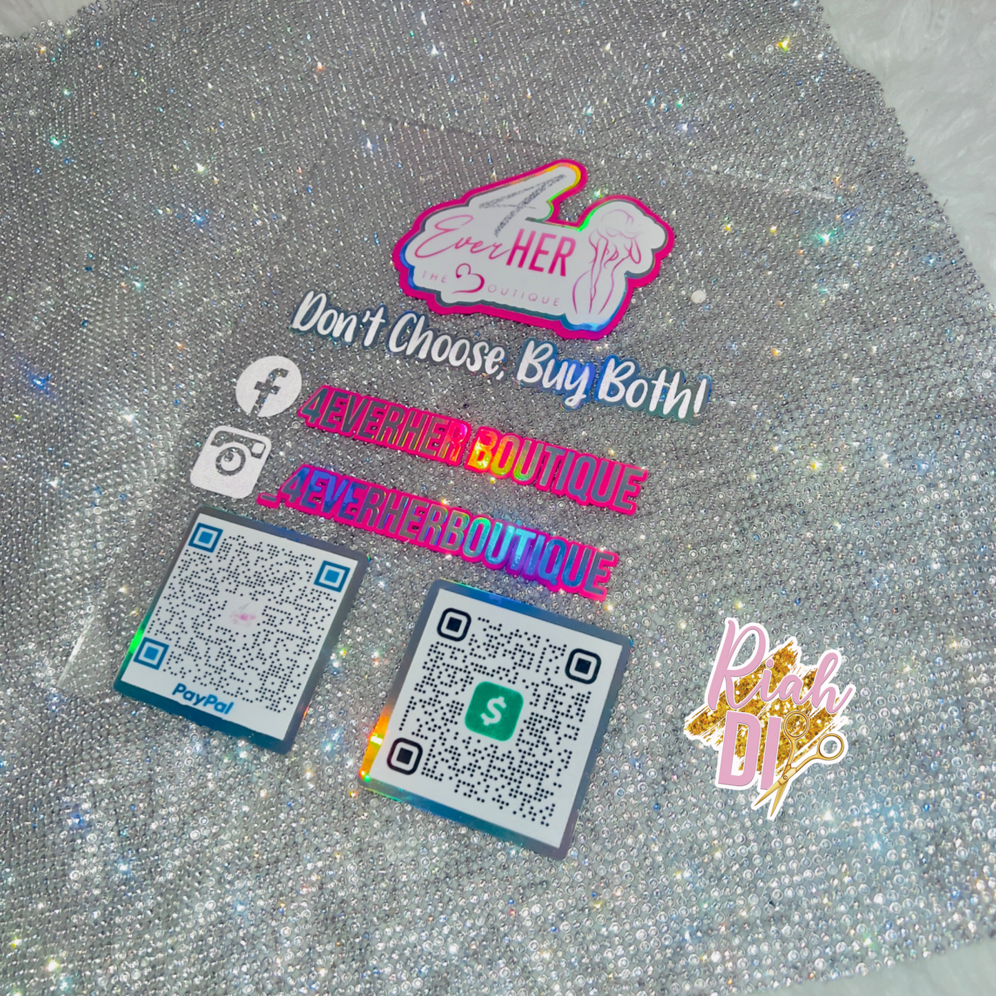 QR Code Logo Plaque