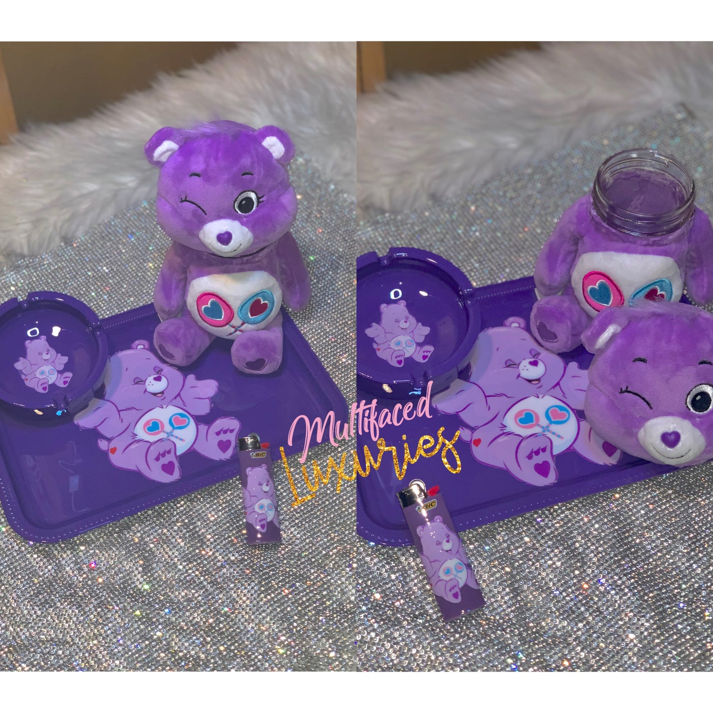 Care Bears Rolling tray/Stash Jar set