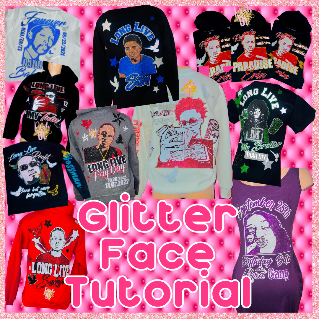 Video tutorial de Glitter Face 101