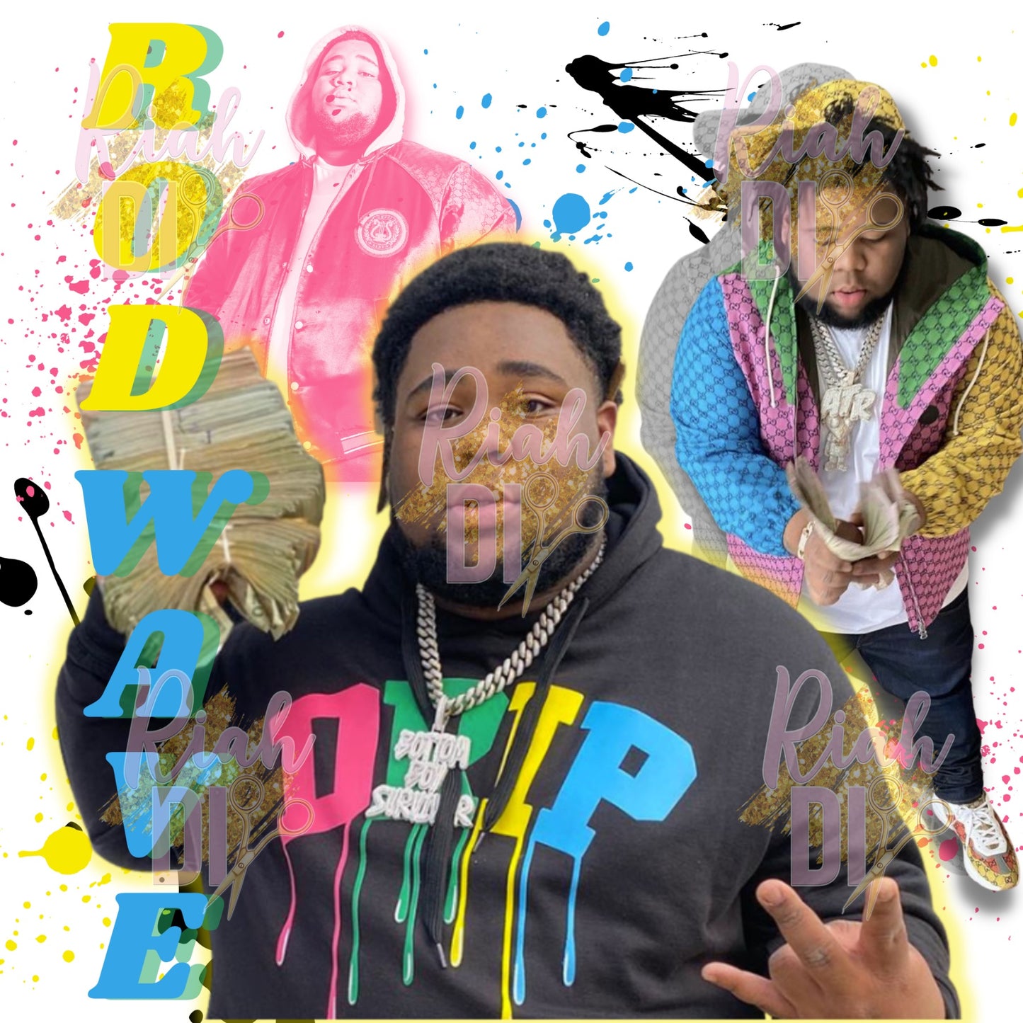Rod Wave Graphic PNGS