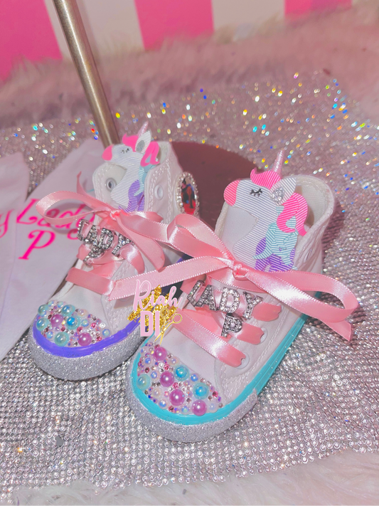 Conjunto de tutú de unicornio pastel