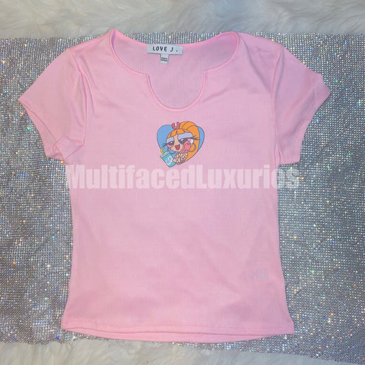 Blossom Aesthetic Crop Top