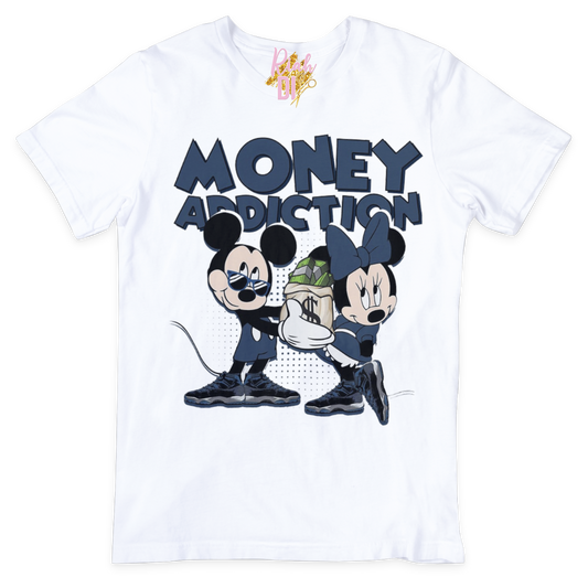 Camiseta de adicción al dinero